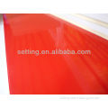 High gloss MDF plain red UV board